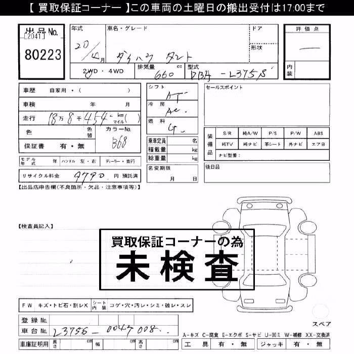 DAIHATSU TANTO