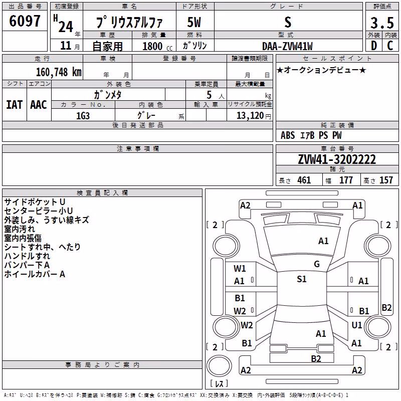 TOYOTA PRIUS ALPHA