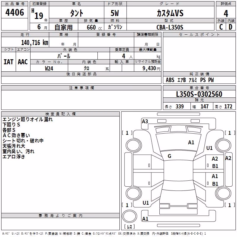 DAIHATSU TANTO