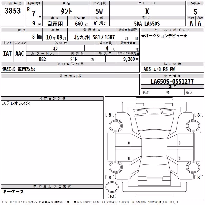DAIHATSU TANTO