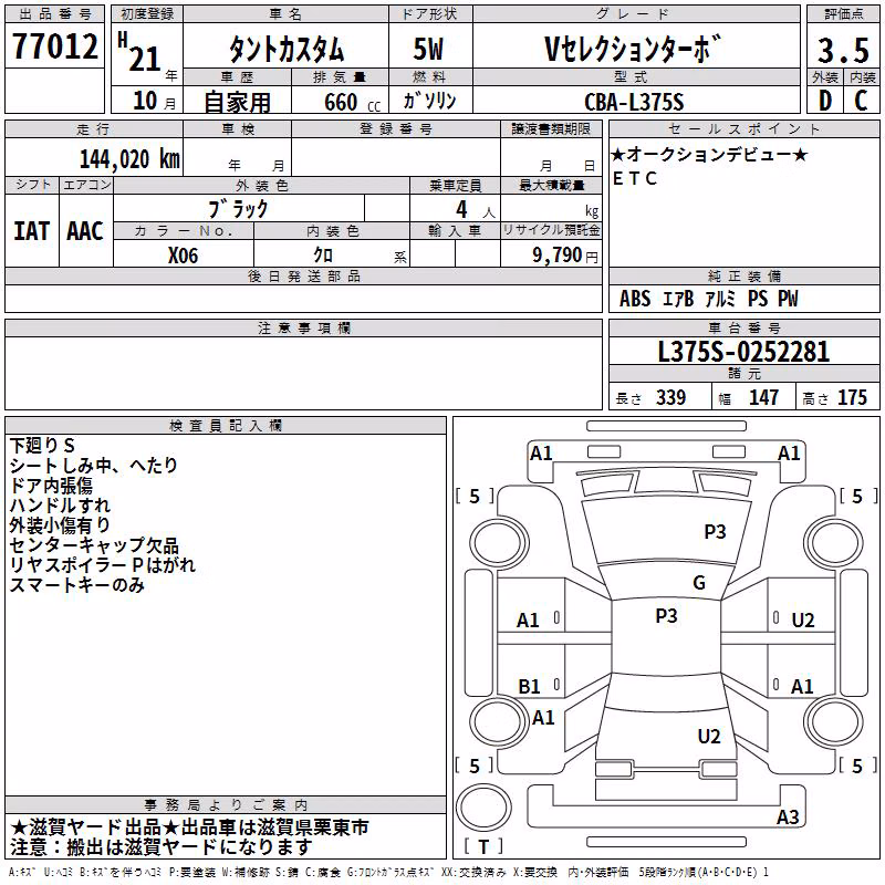 DAIHATSU TANTO