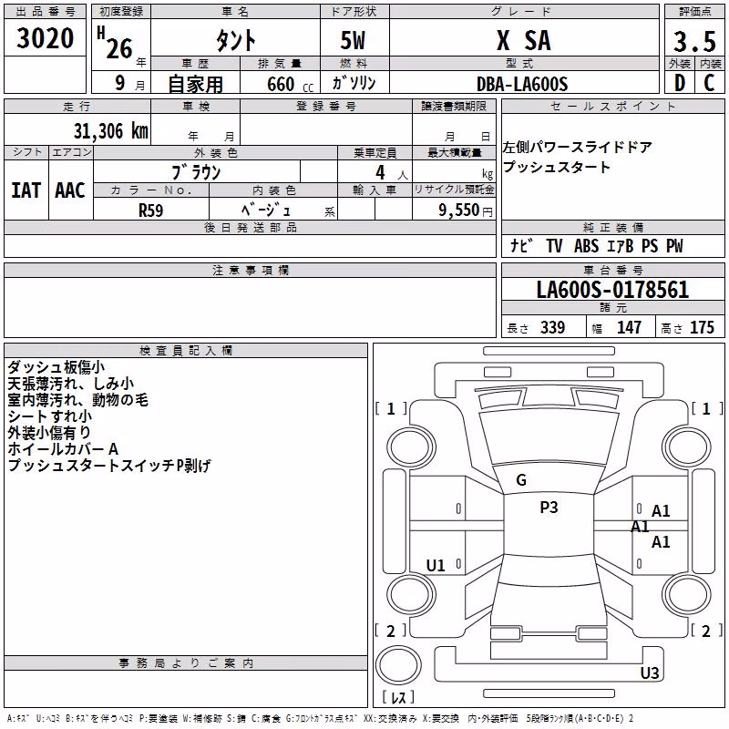 DAIHATSU TANTO