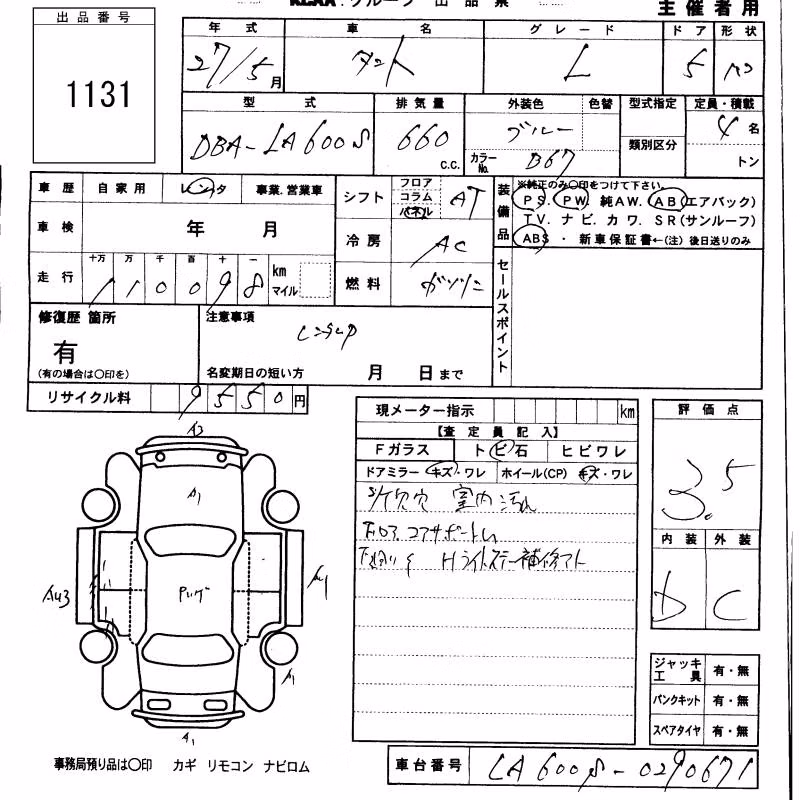 DAIHATSU TANTO