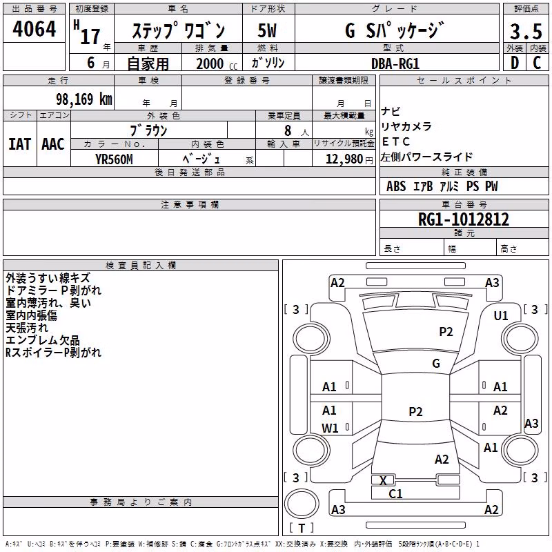 HONDA STEPWGN