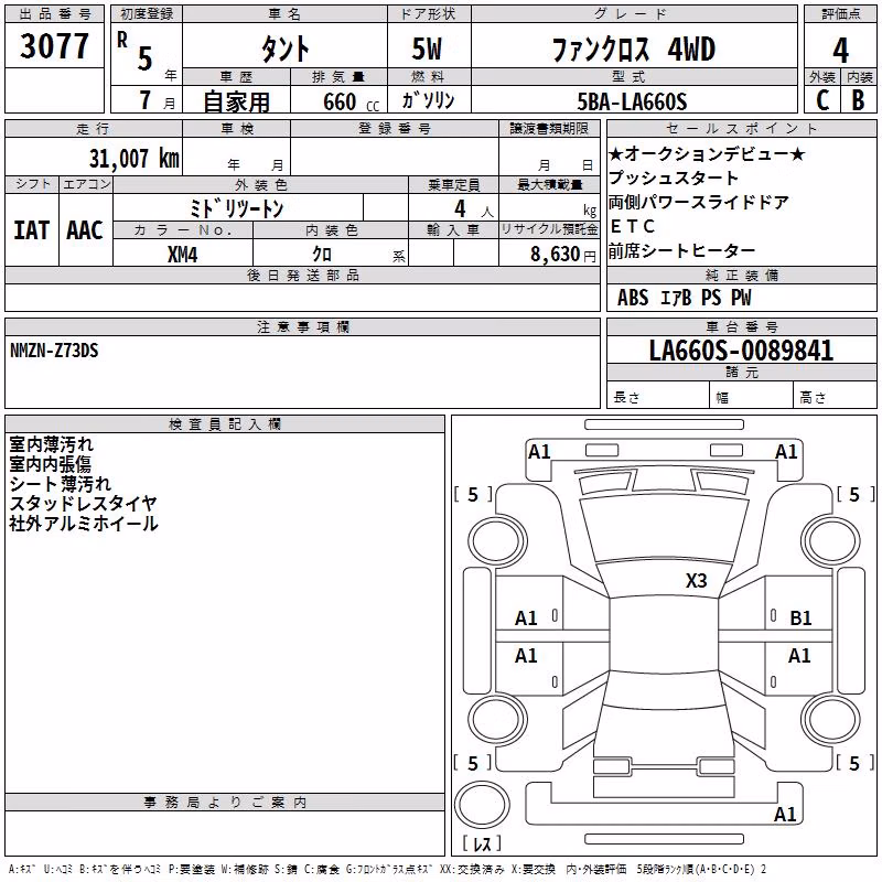 DAIHATSU TANTO