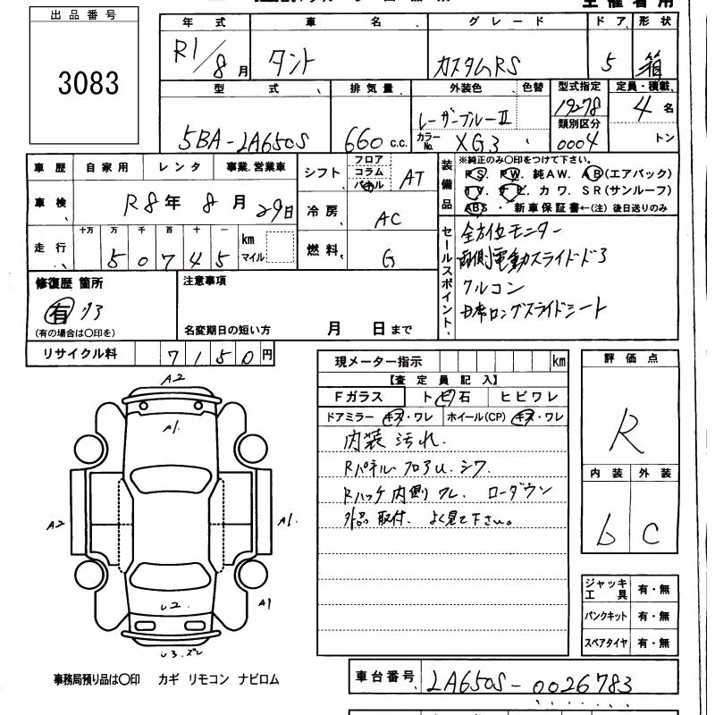DAIHATSU TANTO