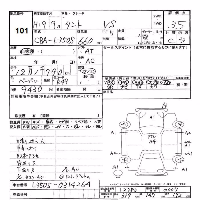 DAIHATSU TANTO