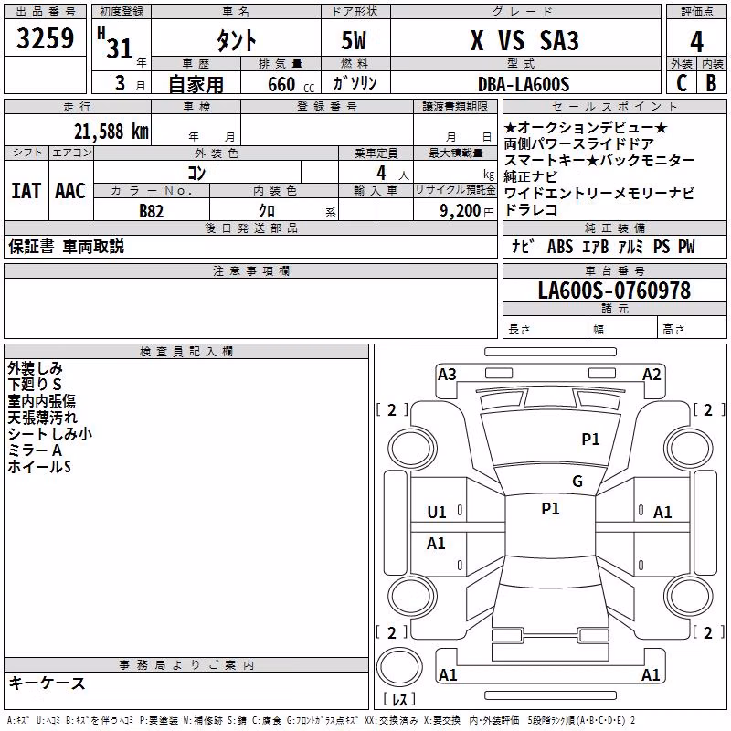 DAIHATSU TANTO