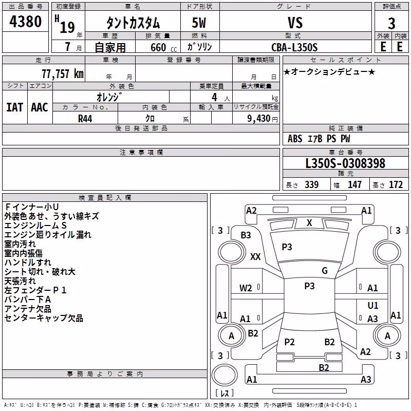 DAIHATSU TANTO