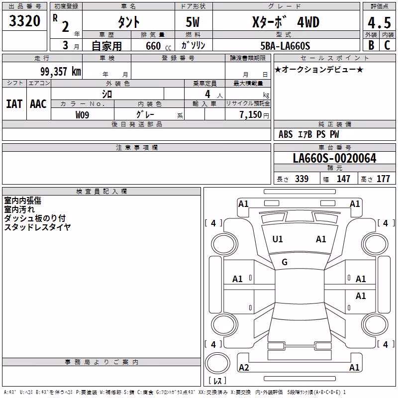 DAIHATSU TANTO