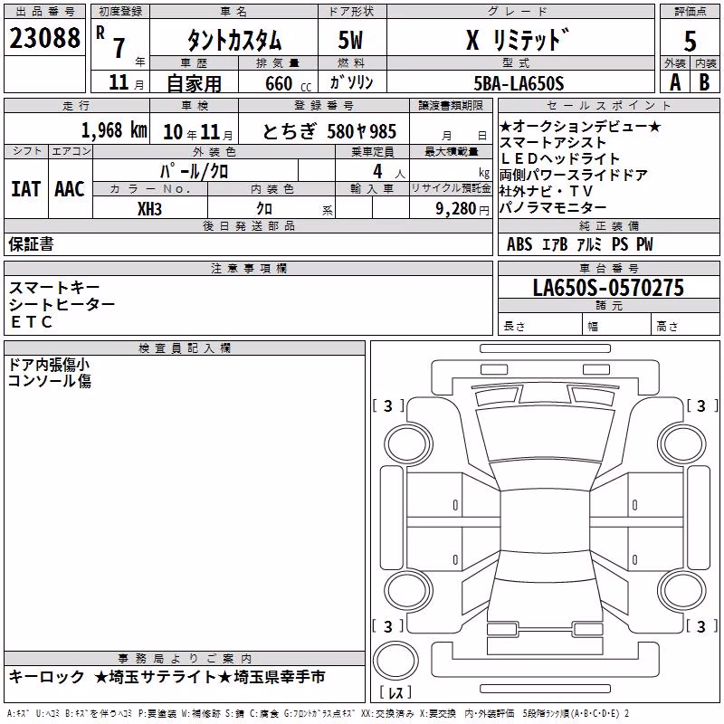 DAIHATSU TANTO