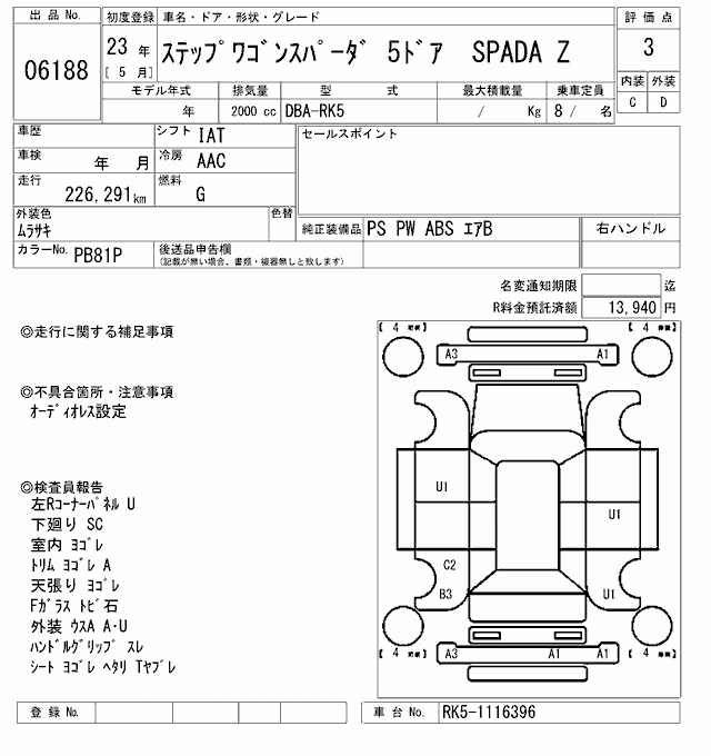 HONDA STEPWGN