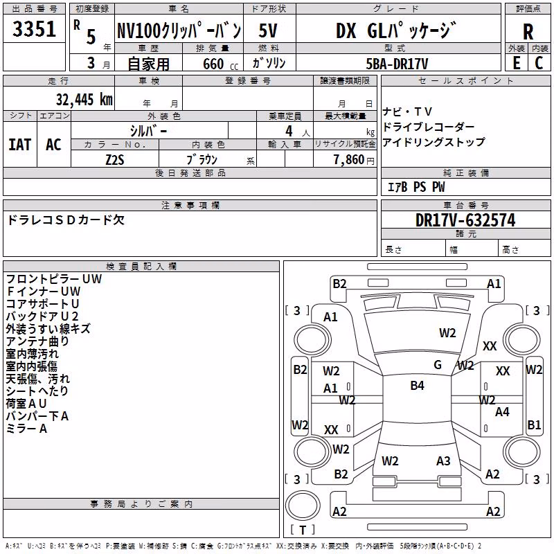 NISSAN NV100 CLIPPER