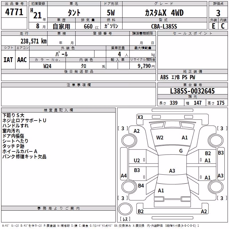 DAIHATSU TANTO