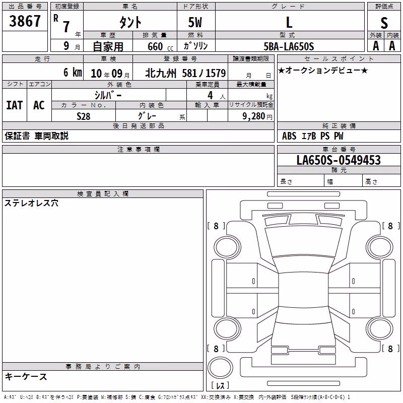 DAIHATSU TANTO