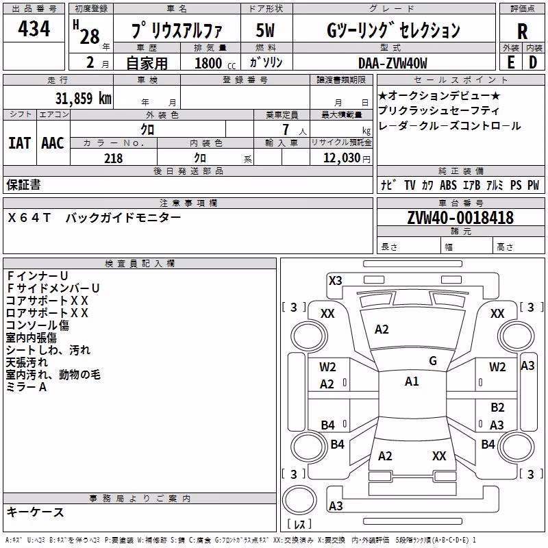 TOYOTA PRIUS ALPHA