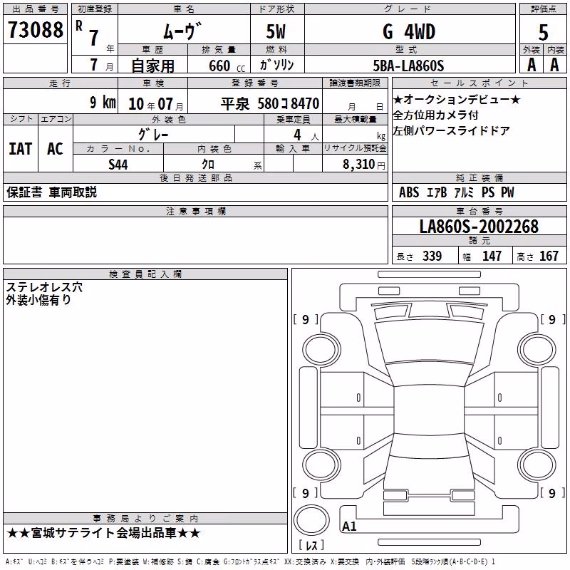 DAIHATSU MOVE