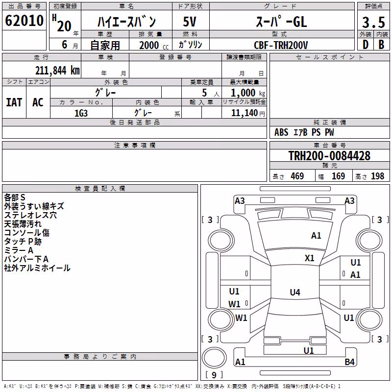 TOYOTA REGIUS ACE