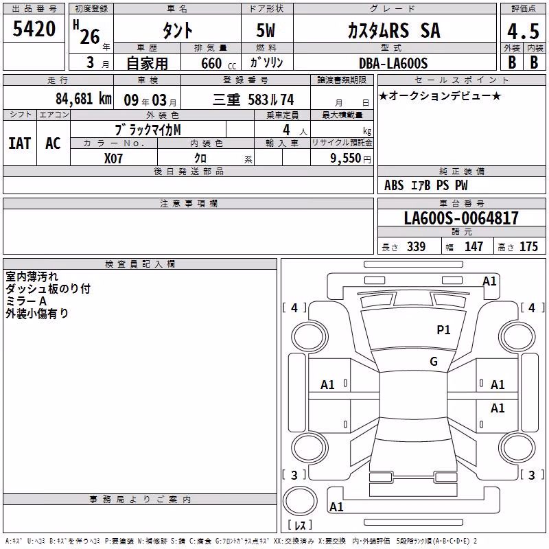 DAIHATSU TANTO