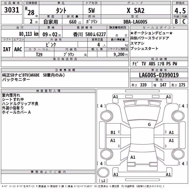 DAIHATSU TANTO