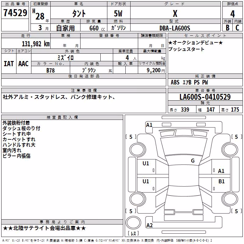 DAIHATSU TANTO