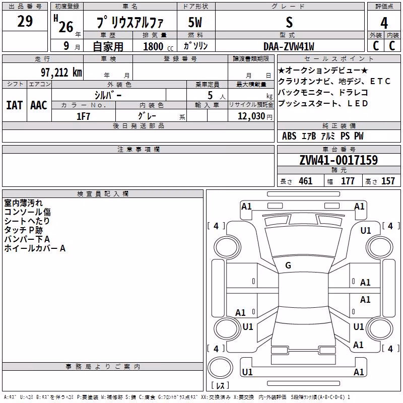 TOYOTA PRIUS ALPHA
