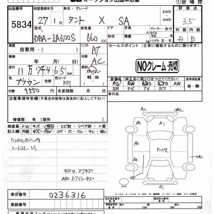 DAIHATSU TANTO