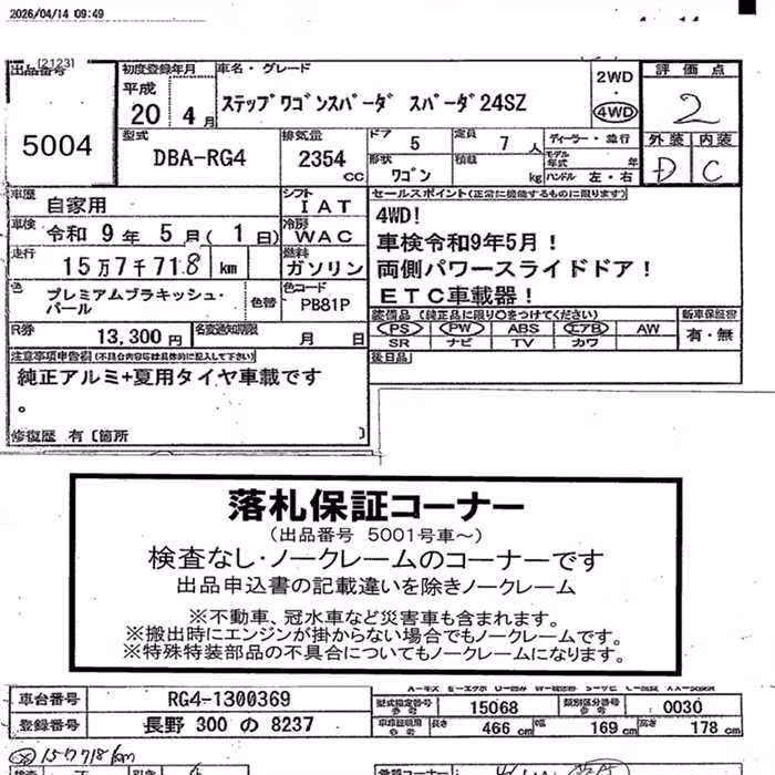 HONDA STEPWGN