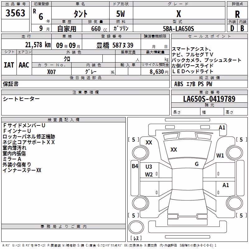 DAIHATSU TANTO