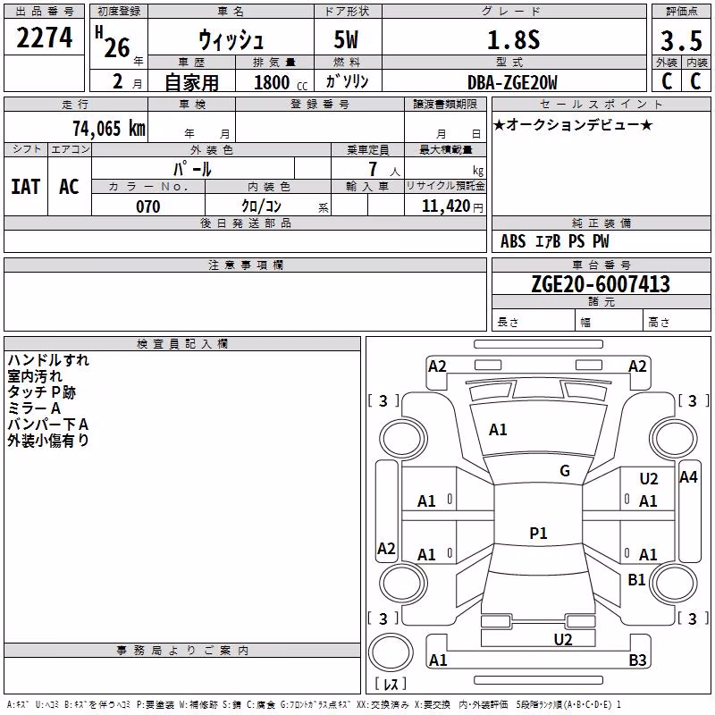TOYOTA WISH