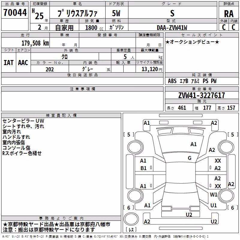 TOYOTA PRIUS ALPHA