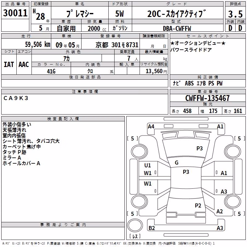 MAZDA PREMACY