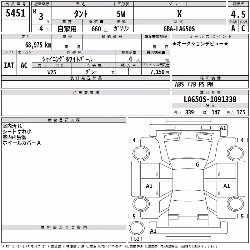 DAIHATSU TANTO