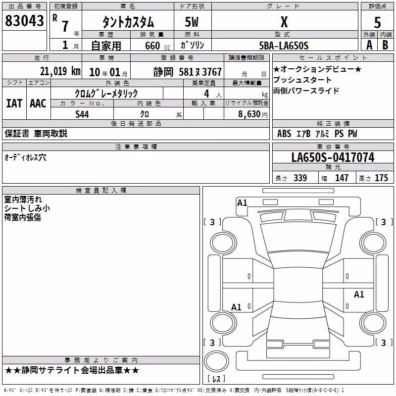 DAIHATSU TANTO