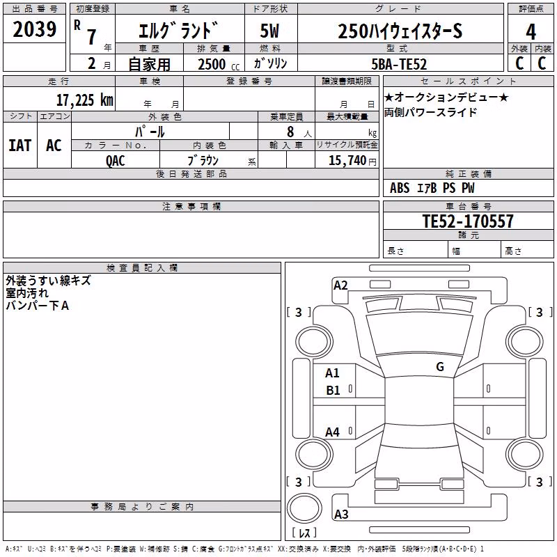 NISSAN ELGRAND