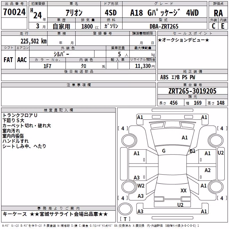 TOYOTA ALLION