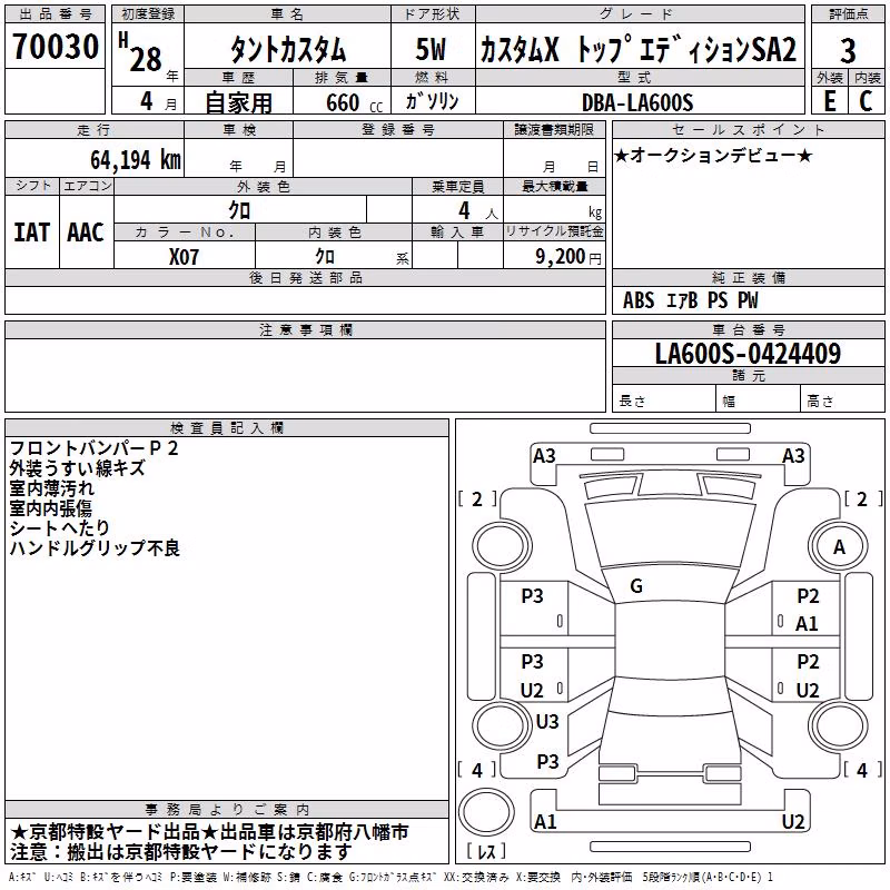 DAIHATSU TANTO