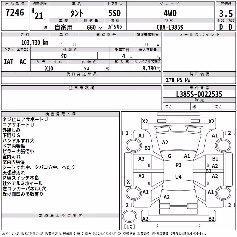 DAIHATSU TANTO
