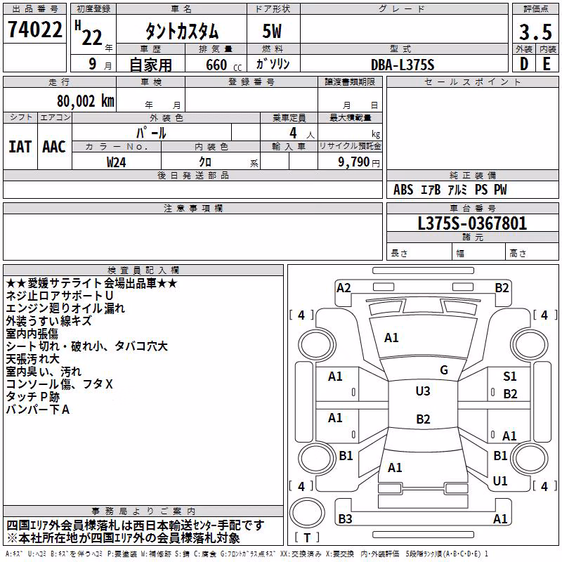 DAIHATSU TANTO