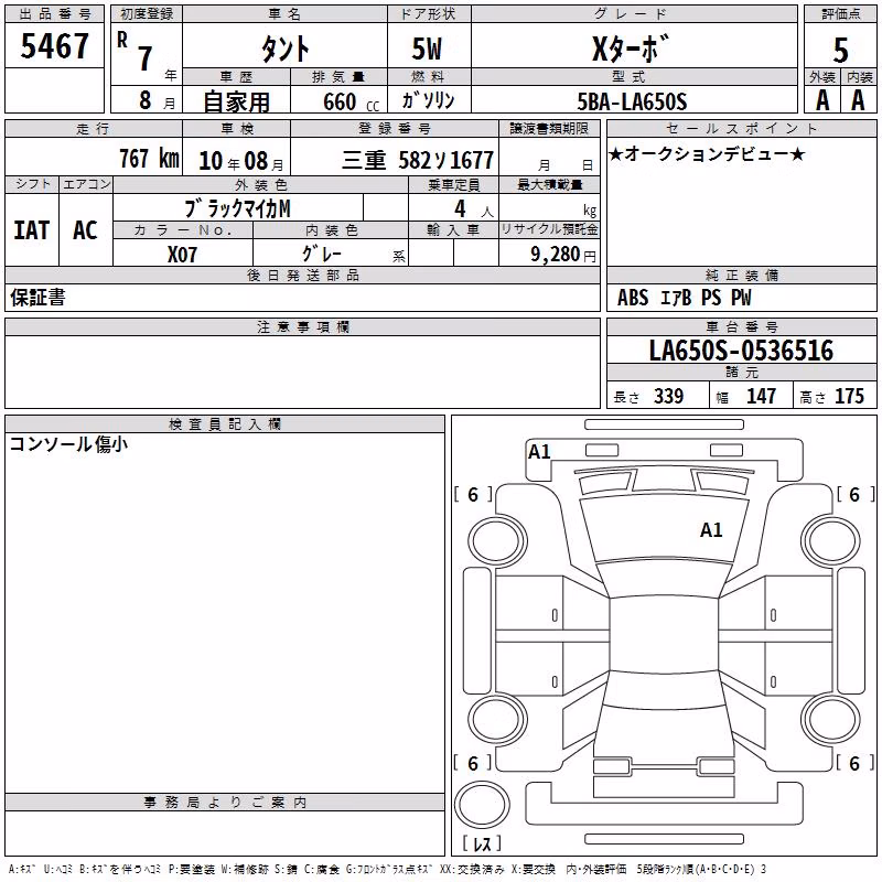 DAIHATSU TANTO