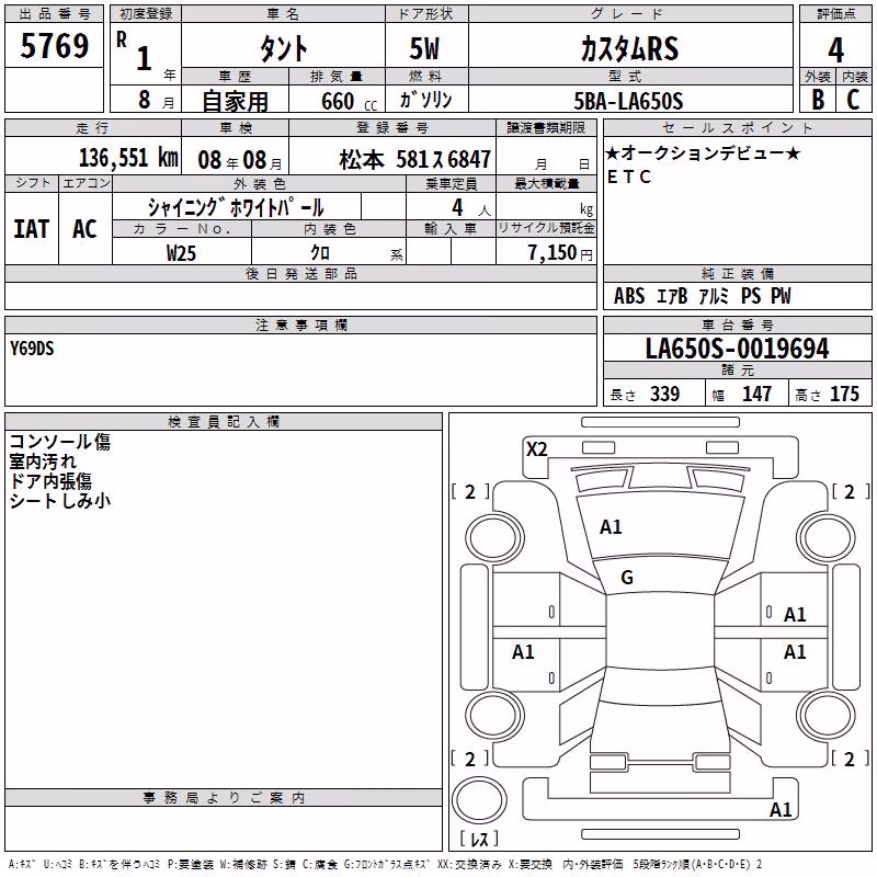 DAIHATSU TANTO