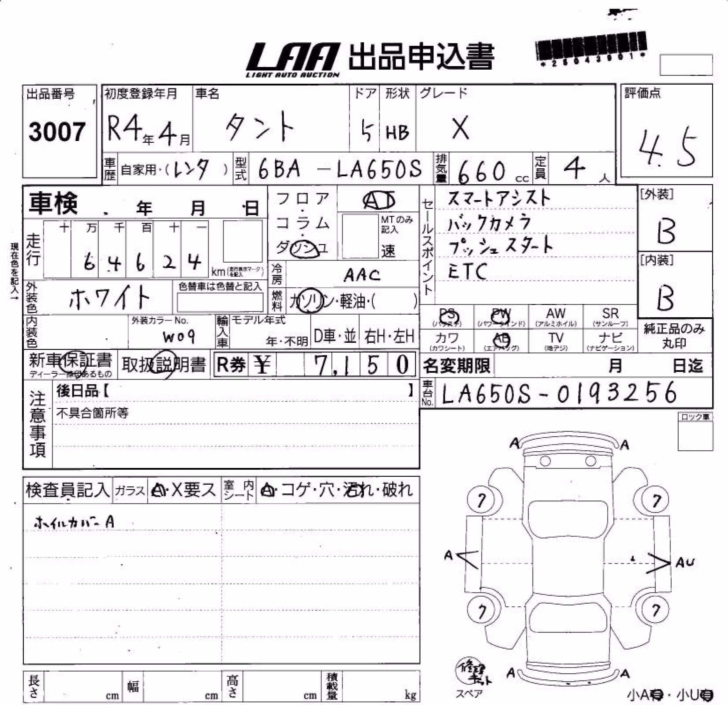 DAIHATSU TANTO
