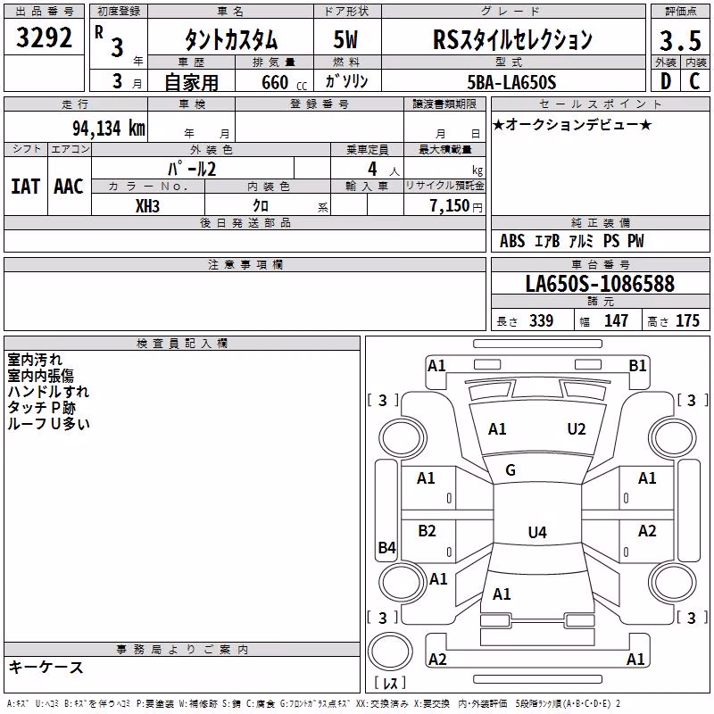 DAIHATSU TANTO