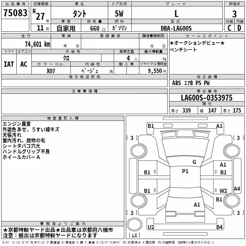 DAIHATSU TANTO