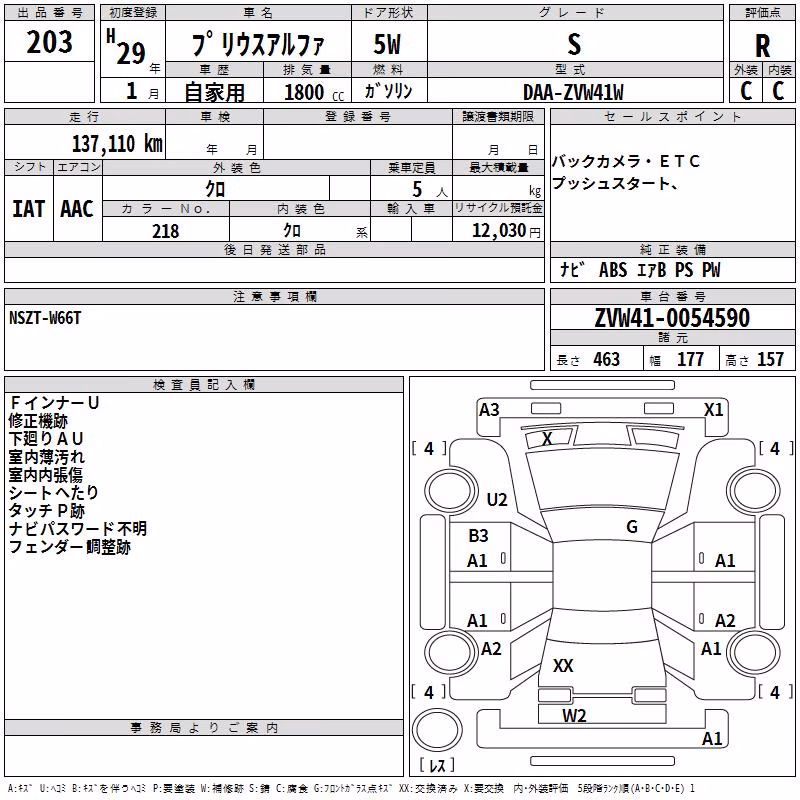 TOYOTA PRIUS ALPHA