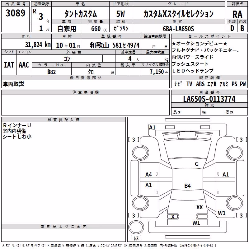 DAIHATSU TANTO
