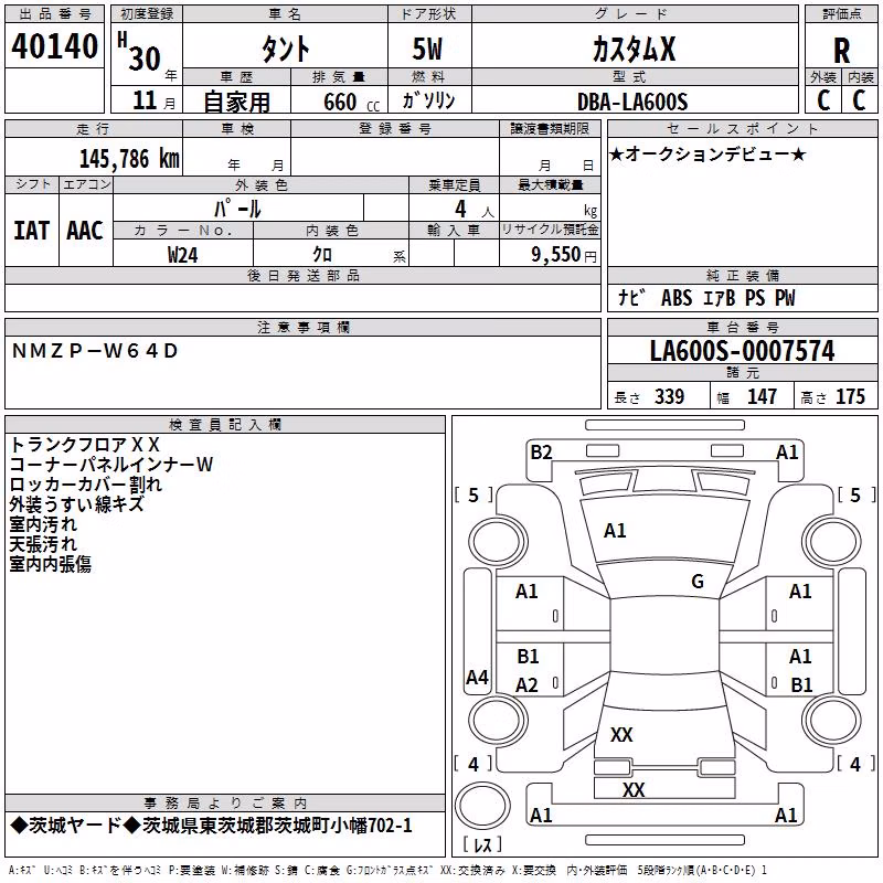 DAIHATSU TANTO