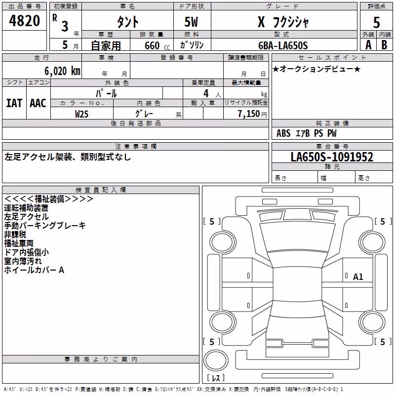 DAIHATSU TANTO
