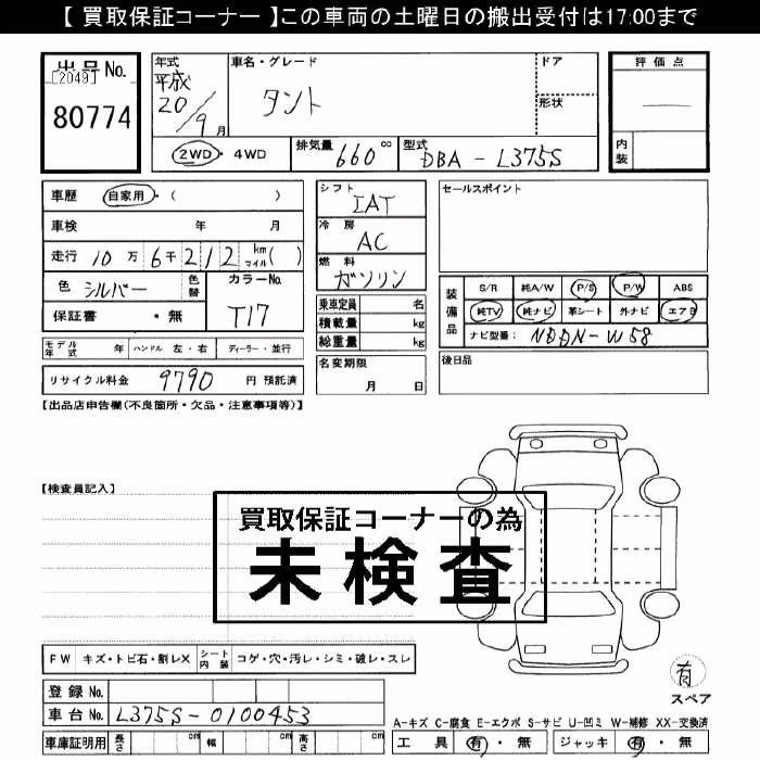 DAIHATSU TANTO