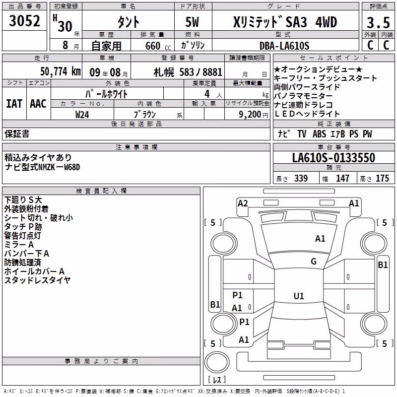 DAIHATSU TANTO